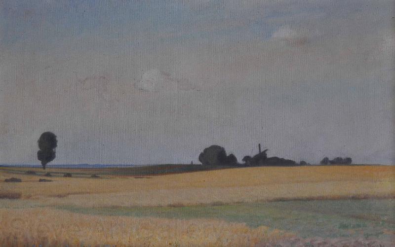 Franz Ludwig Catel Mecklenburgische Landschaft mit Windmuhle Germany oil painting art
